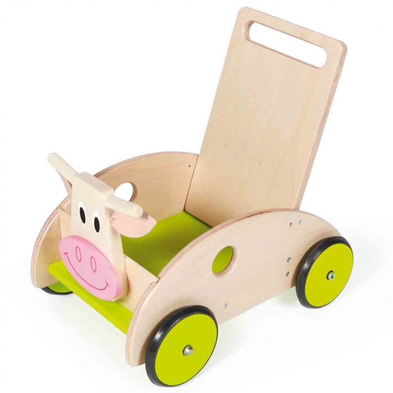 Chariot de marche Vache Scratch