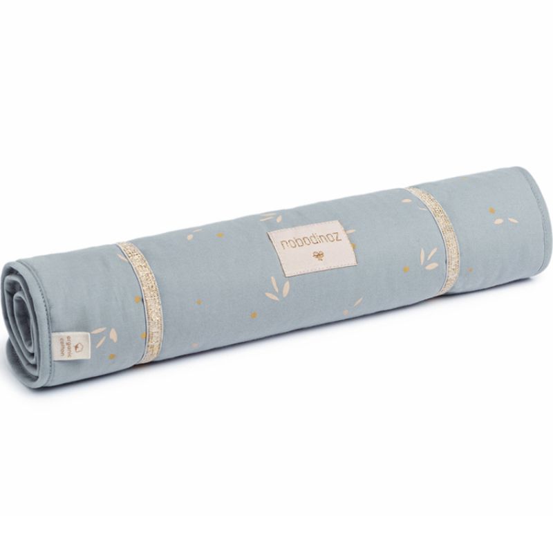 Tapis à langer Nomad Willow Soft Blue (35 x 60 cm) Nobodinoz