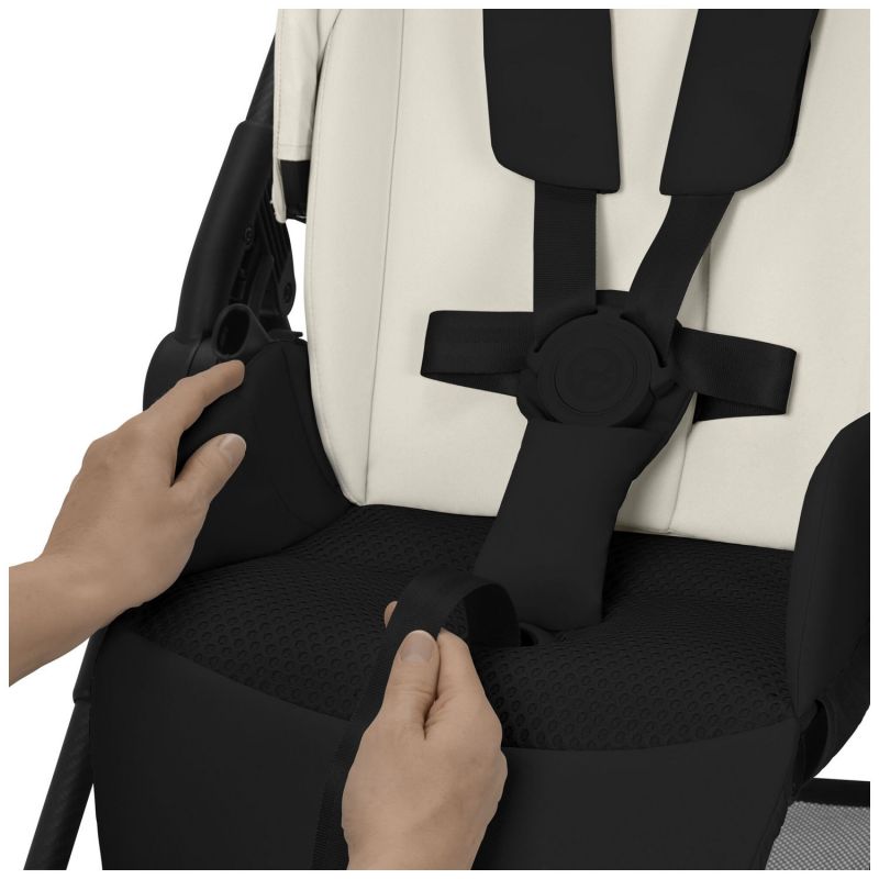 Poussette compacte Melio Carbon Canvas White Cybex Produit 8
