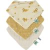 Lot de 3 bavoirs bandanas Lively Lion - Trixie