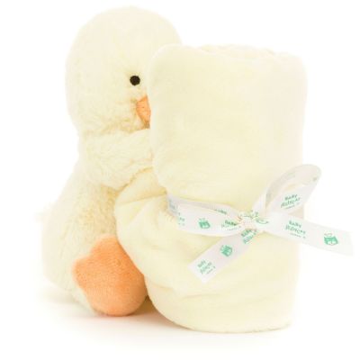 Doudou plat Bashful Canard