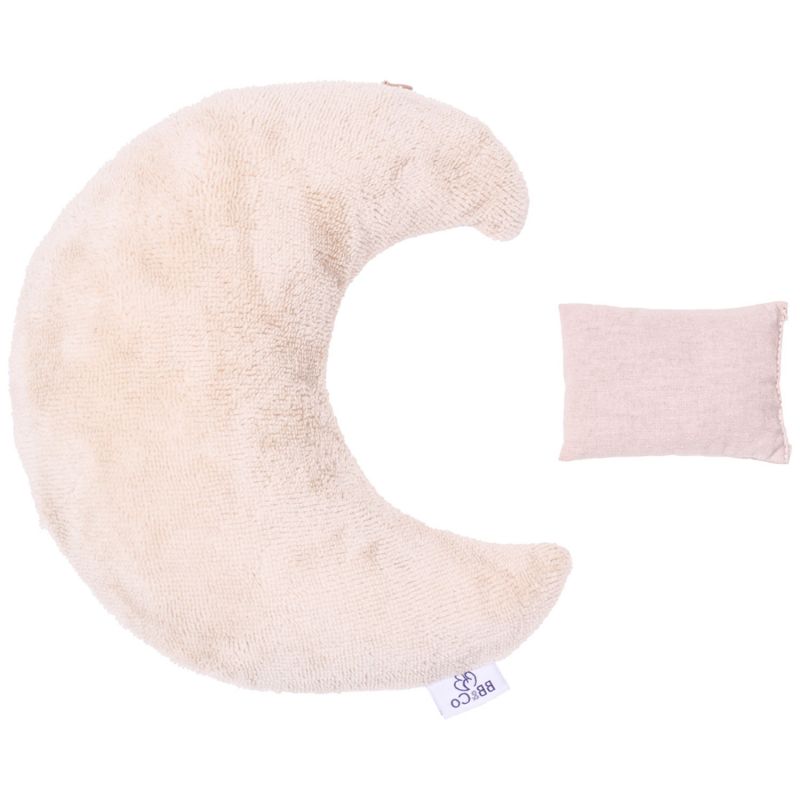 Bouillotte lune bambou et gaze de coton biscuit BB & Co Produit 1