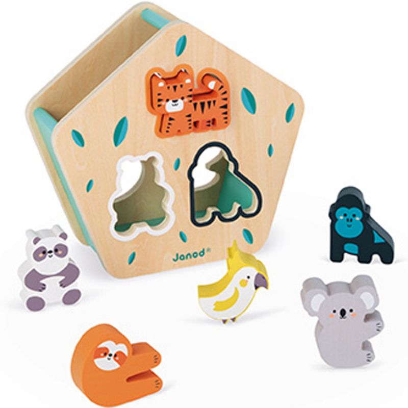 Boîte à formes animaux WWF Janod