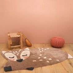 Tapis lavable faon Little deer (70 x 110 cm)