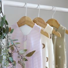 Gigoteuse légère Feuille olive clair TOG 0,5 (3-6 mois)