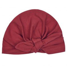 Bonnet de naissance noué Tomette - BB & Co