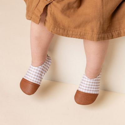 Chaussons tout-terrain Les Petits Vichys (pointures 24-26)