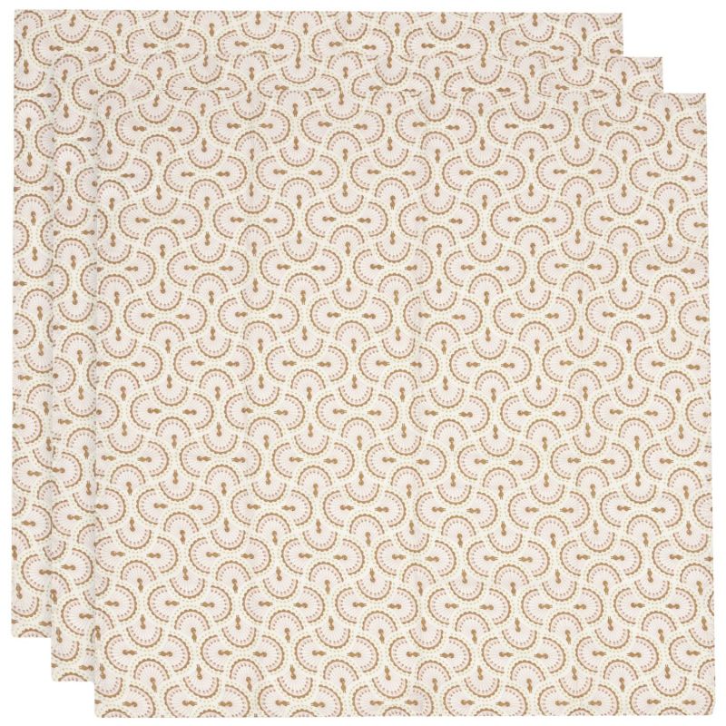 Lot de 3 langes en gaze de coton Soft Plumes (70 x 70 cm) Jollein Produit 1