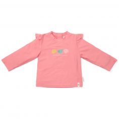 T-shirt de bain anti-UV manches longues Ocean Treasures Rouge (6-12 mois) - Little Dutch
