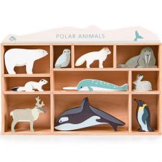 Set animaux en bois Animaux polaires - Tender Leaf