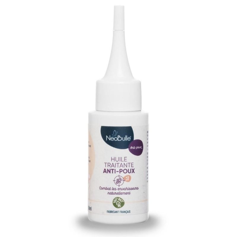 Huile traitante anti-poux naturelle (20 ml) NéoBulle