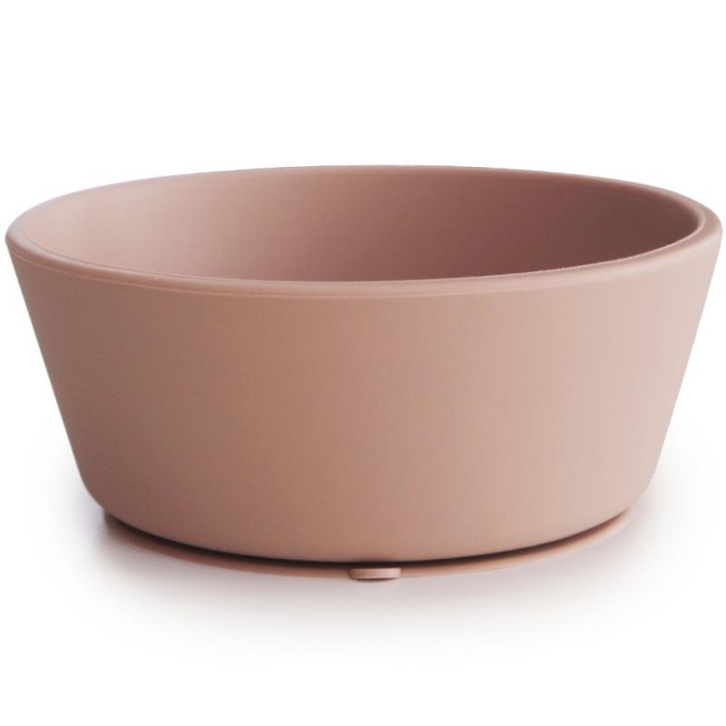 Bol à ventouse en silicone Blush - Reconditionné Mushie
