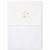 Variation Blanc, beige du produit Drap de berceau Little Goose (70 x 100 cm) de la marque Little Dutch