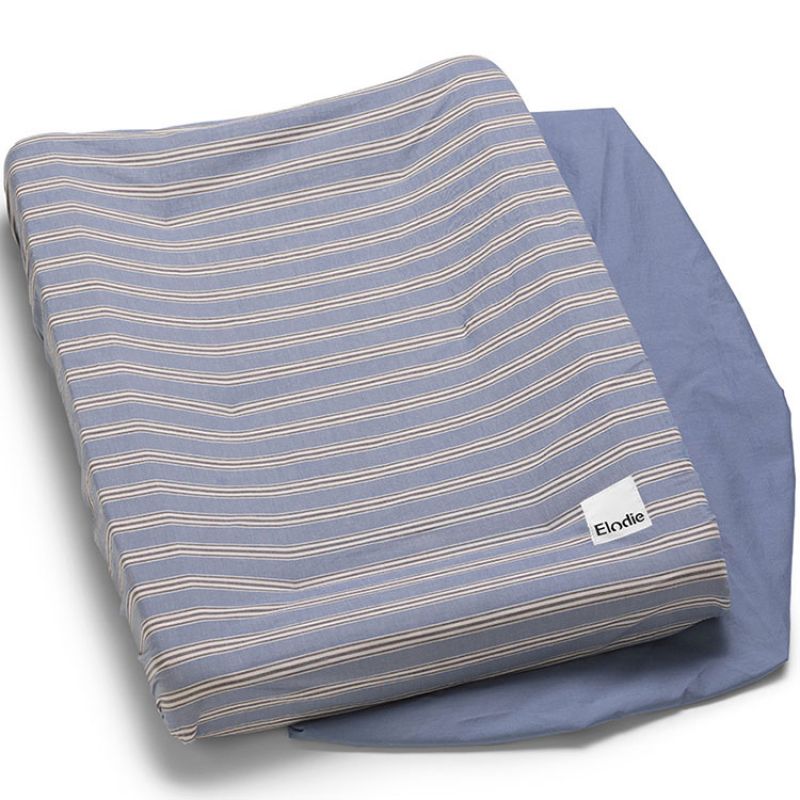 Lot de 2 housses de matelas à langer Sandy Stripe (48 x 74 cm) Elodie Details