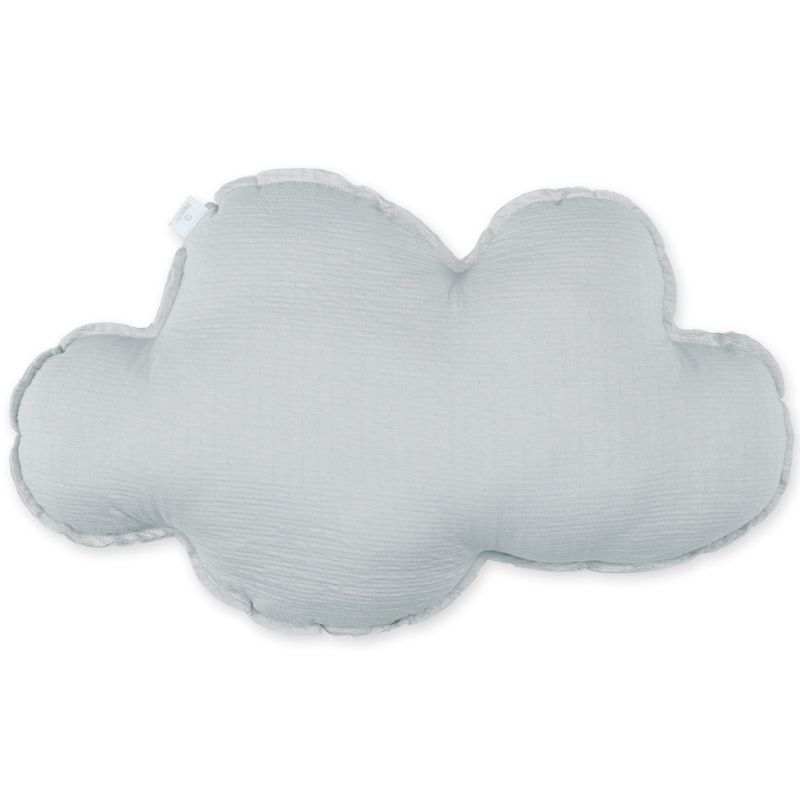 Coussin nuage gris moyen grizou (30 cm) Bemini