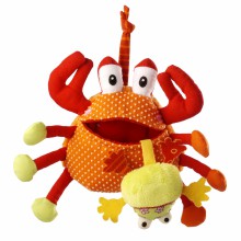 Hochet Oscar le crabe gourmand  par Lilliputiens