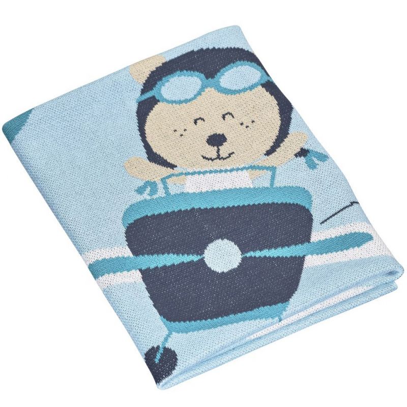 Couverture en coton Lazare (80 x 100 cm) Sauthon