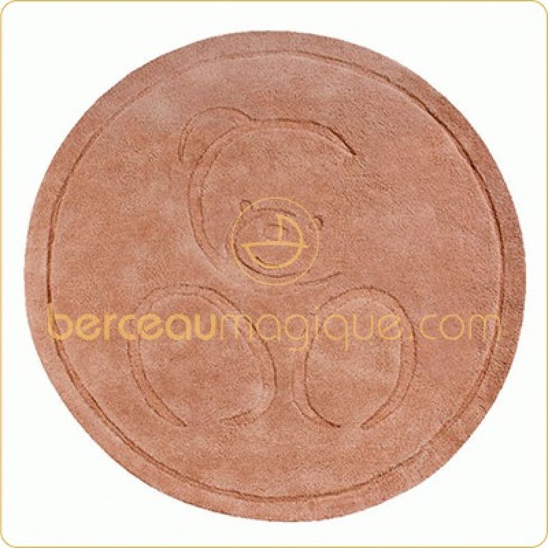 Tapis bébé rond chocolat (120 cm) Kaloo