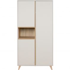 Armoire 2 portes Loft Argile-Clay - Quax