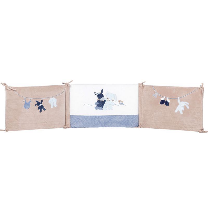 Tour de lit Alex et Bibou (pour lits 60 x 120 cm et 70 x 140 cm) Nattou