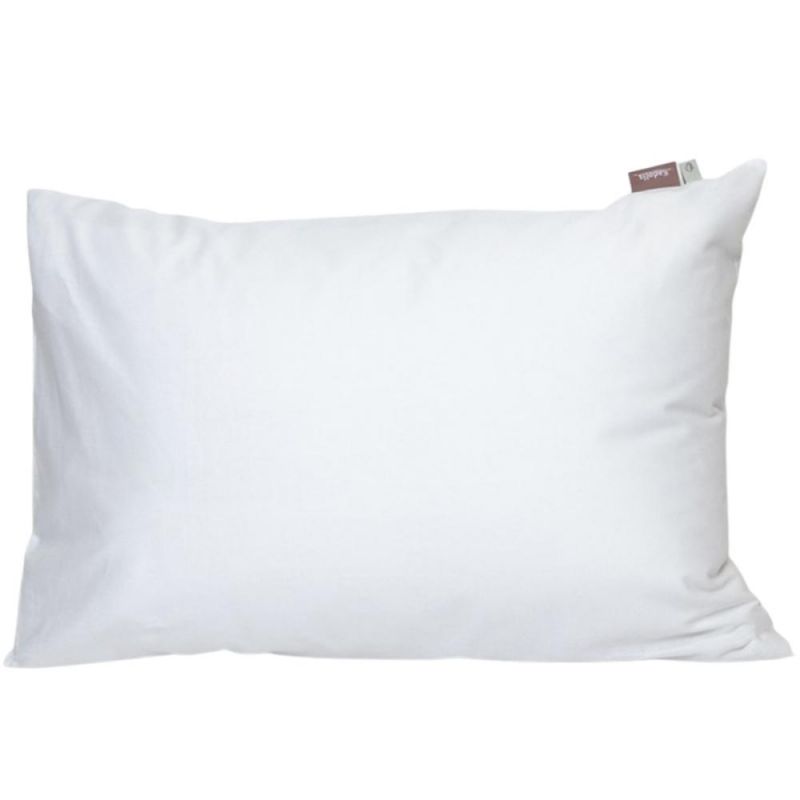 Taie d'oreiller en coton bio blanche (40 x 60 cm) Kadolis