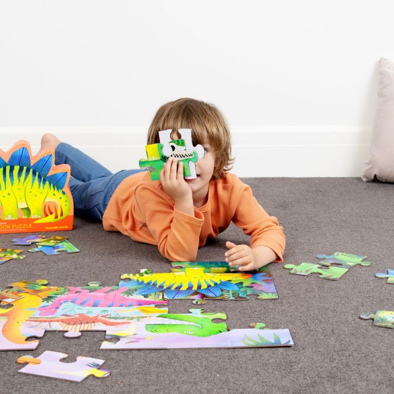 Puzzle Dinoland (36 pièces) Crocodile Creek Ambiance 4