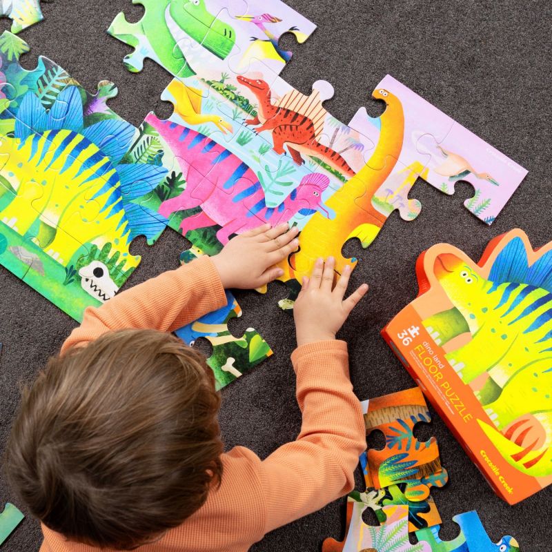 Puzzle Dinoland (36 pièces) Crocodile Creek Ambiance 7