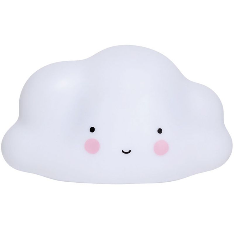 Veilleuse nuage blanc (24,5 cm) - Reconditionné A Little Lovely Company Produit 1