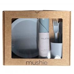 Coffret repas Round Powder Blue (4 pièces)