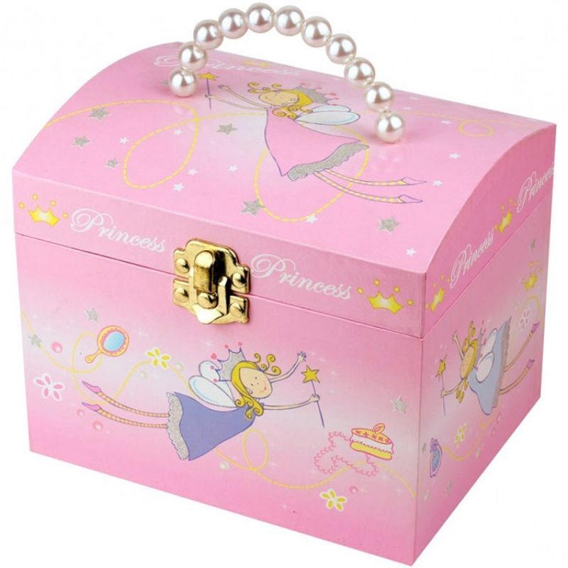 Malle à Bijoux musicale Princesse Trousselier