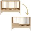 Lit évolutif Tsugi Honey Ash (60 x 120 cm) Quax Produit 1