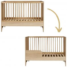 Lit évolutif Tsugi Honey Ash (60 x 120 cm) - Quax