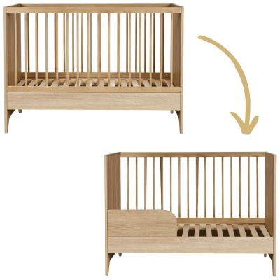 Lit évolutif Tsugi Honey Ash (60 x 120 cm) Quax