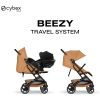 Poussette Compacte et Citadine Beezy 2026 Châssis Noir Cinnamon Yellow Cybex Produit 5