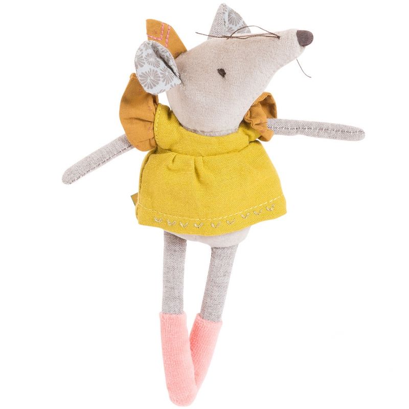 Peluche souris Lisette Le voyage d'Olga (20 cm) Moulin Roty