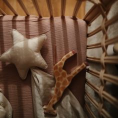 Drap housse en mousseline de coton Natural (120 x 60 cm)