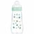 Variation Bleu, vert, ocre du produit Biberon verre 260 ml Pattern fruit menthe - Tétine débit 2 de la marque MAM