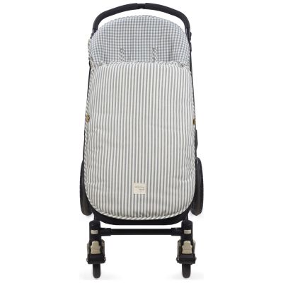 Chancelière mi-saison Praliné Vichy Rayures Matcha TOG 2,5 Walking Mum