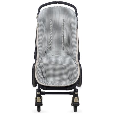 Chancelière mi-saison Praliné Vichy Rayures Matcha TOG 2,5