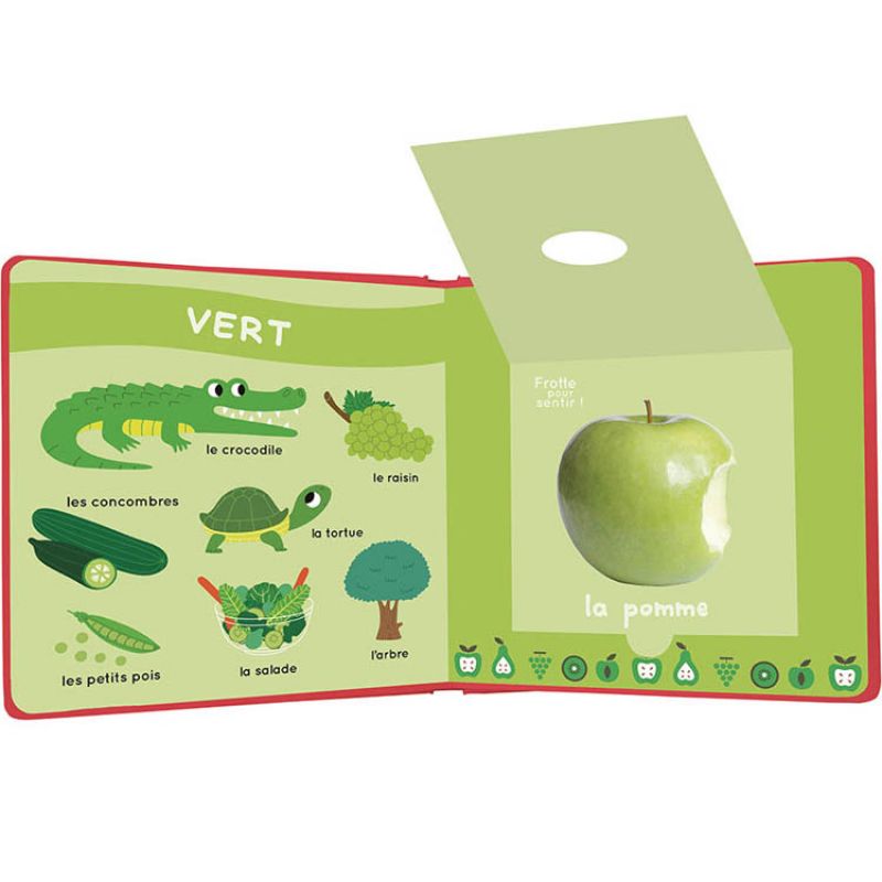 Mon livre des odeurs et des couleurs - les fruits - Reconditionné Auzou Editions Produit 4