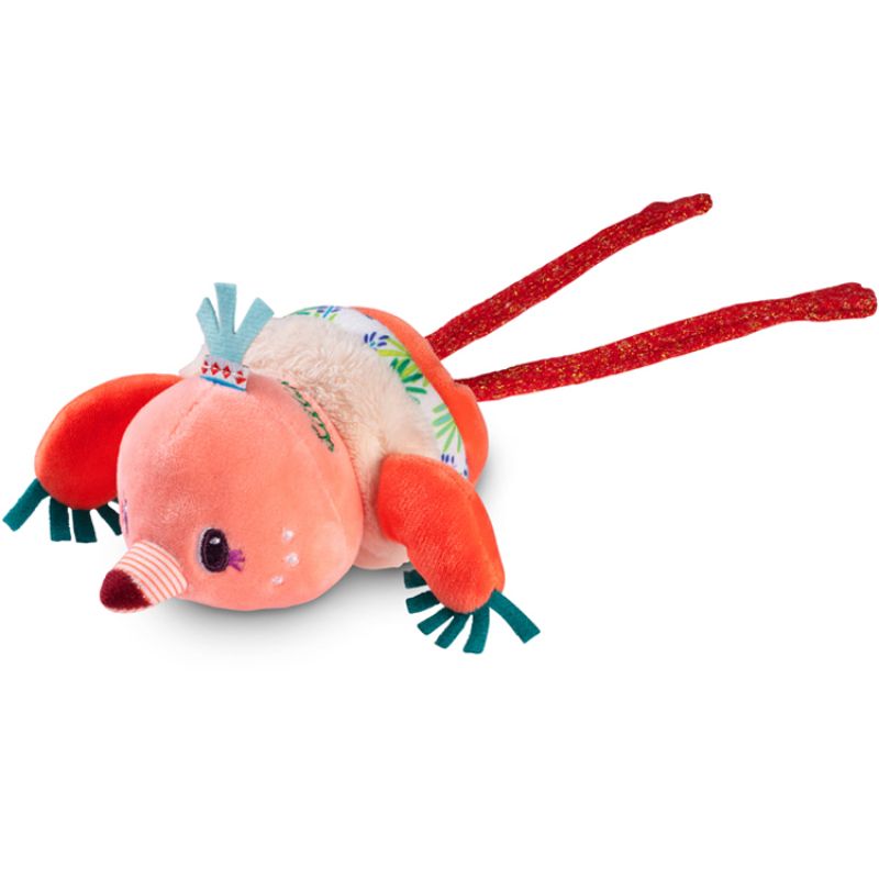 Peluche vibrante Anaïs le flamant rose Mini-dansant Lilliputiens