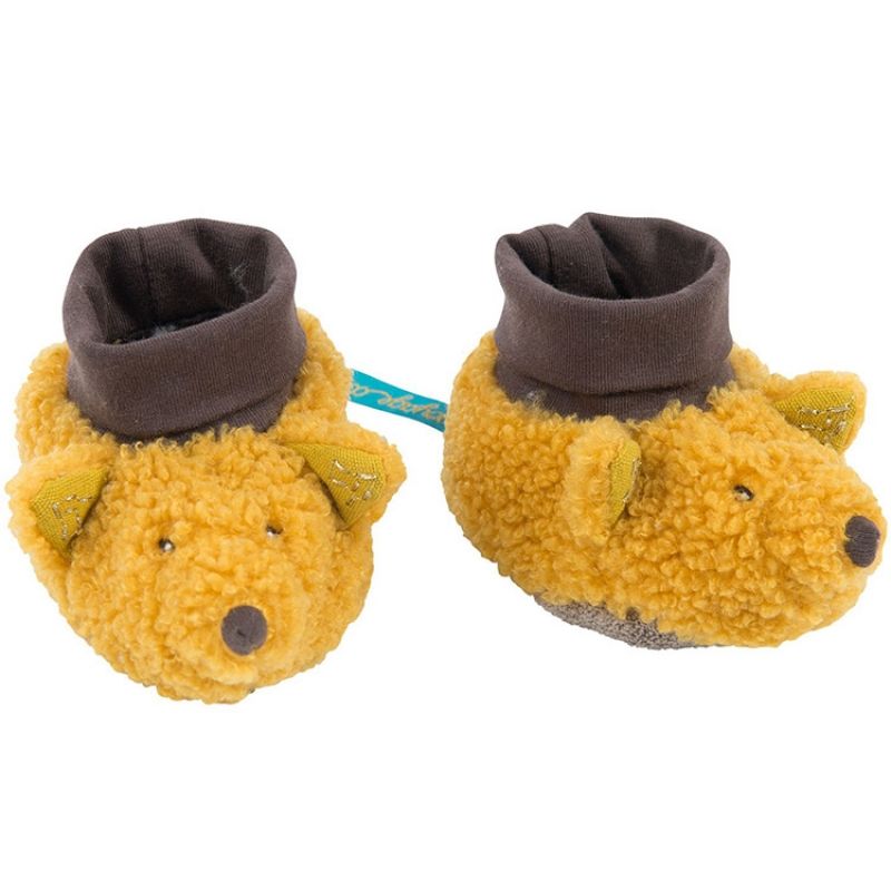 Chaussons renard Chaussette Le voyage d'Olga Moulin Roty