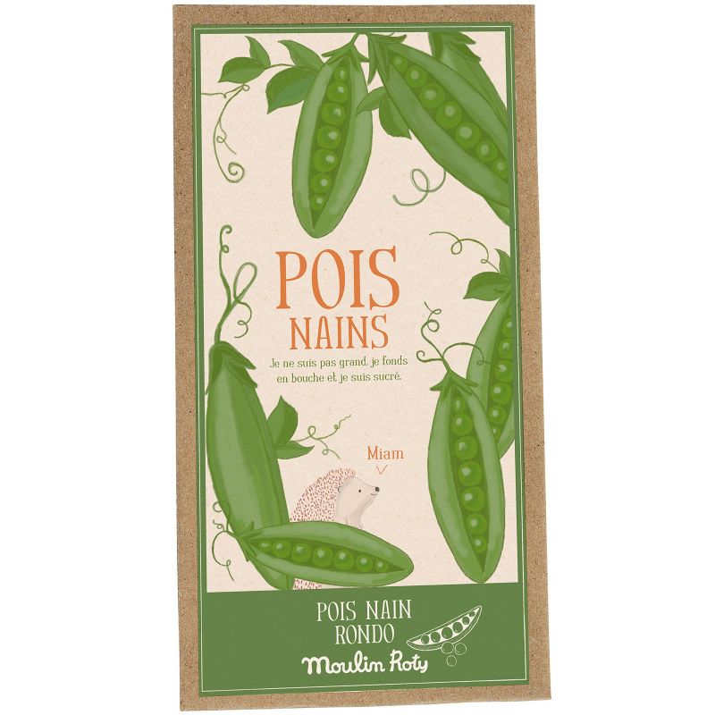 Graines de pois Le Jardin du Moulin Moulin Roty