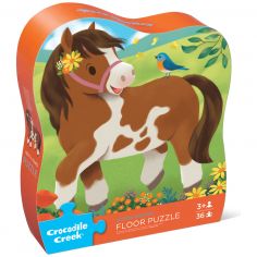 Puzzle Pretty ponies (36 pièces) - Crocodile Creek