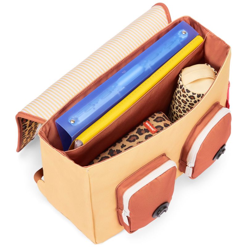 Cartable Léopard (6 ans et +) Hello Hossy Produit ouvert 4