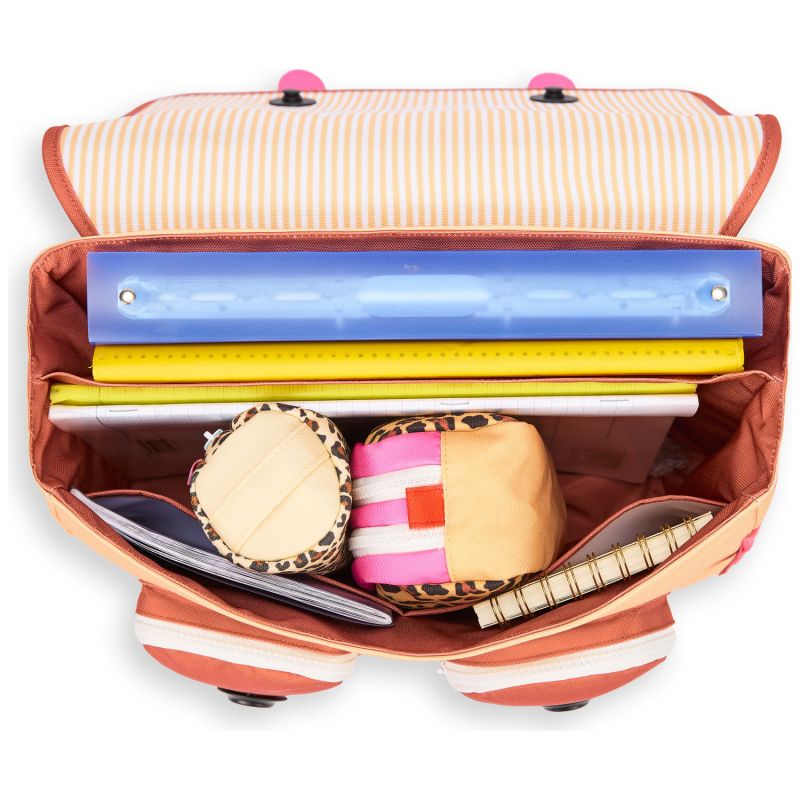 Cartable Léopard (6 ans et +) Hello Hossy Produit ouvert 5