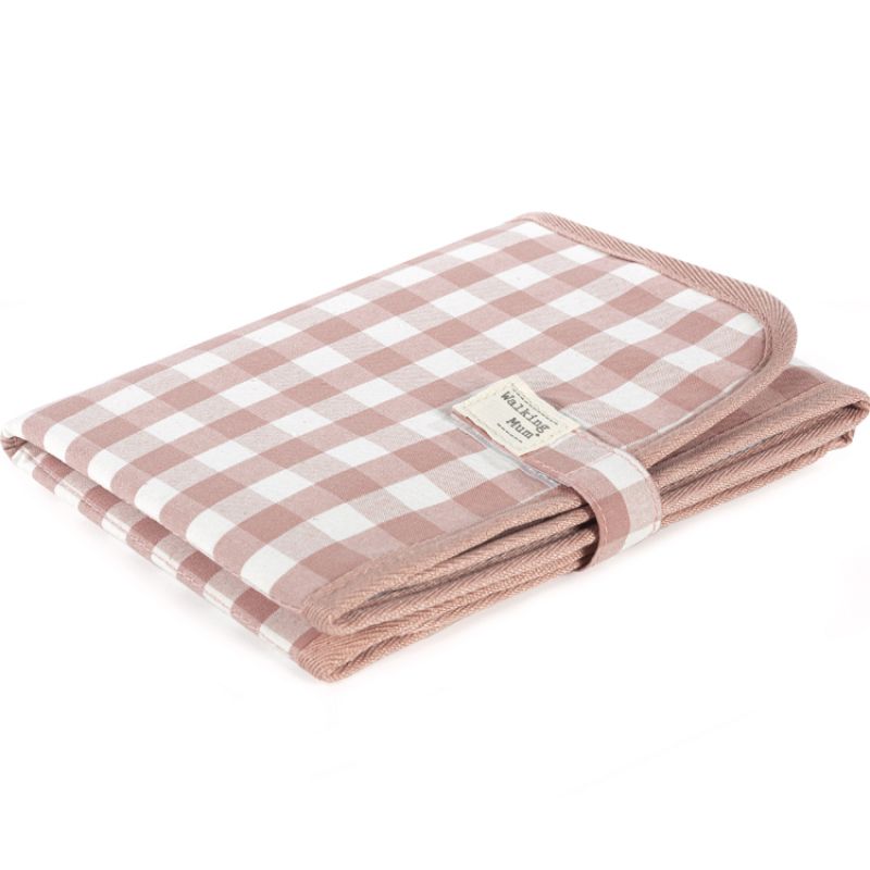 Tapis à langer Remy rose Walking Mum