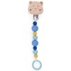 Attache-tétine bois et silicone hamster Puce & Pilou Moulin Roty Produit 1