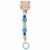 Variation Multicolore du produit Attache-tétine bois et silicone hamster Puce et Pilou de la marque Moulin Roty