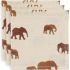 Lot de 3 langes en mousseline de coton Savannah (70 x 70 cm) - Jollein